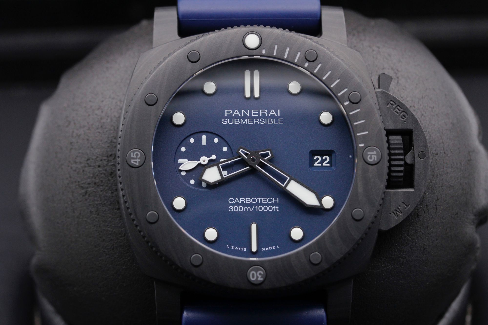 FSOT Panerai Submersible Quarantaquattro Carbotech Blu Abisso