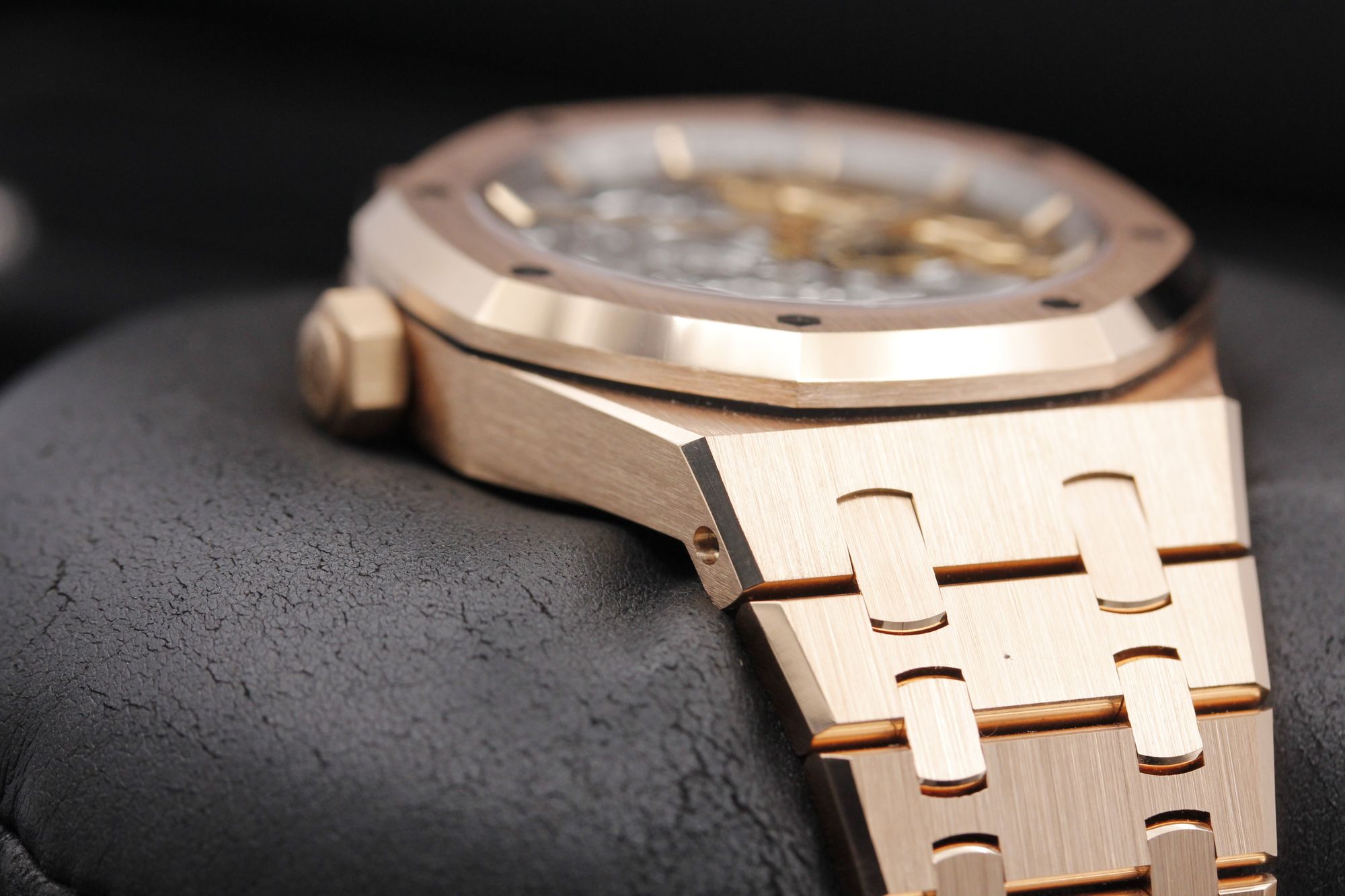 Audemars Piguet Royal Oak - 37mm Skeleton Rose Gold - Double Balance Wheel Openworked -Preowned (Ref#15467OR.OO.1256OR.01)