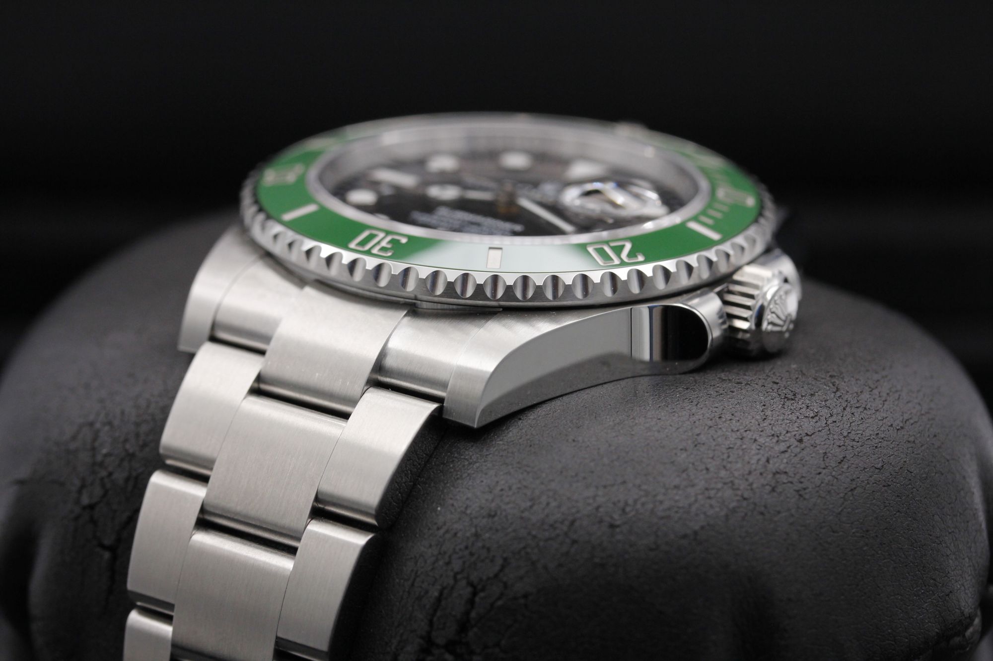 Rolex Submariner Kermit Date MK2 Stainless Steel 41mm Black Dial