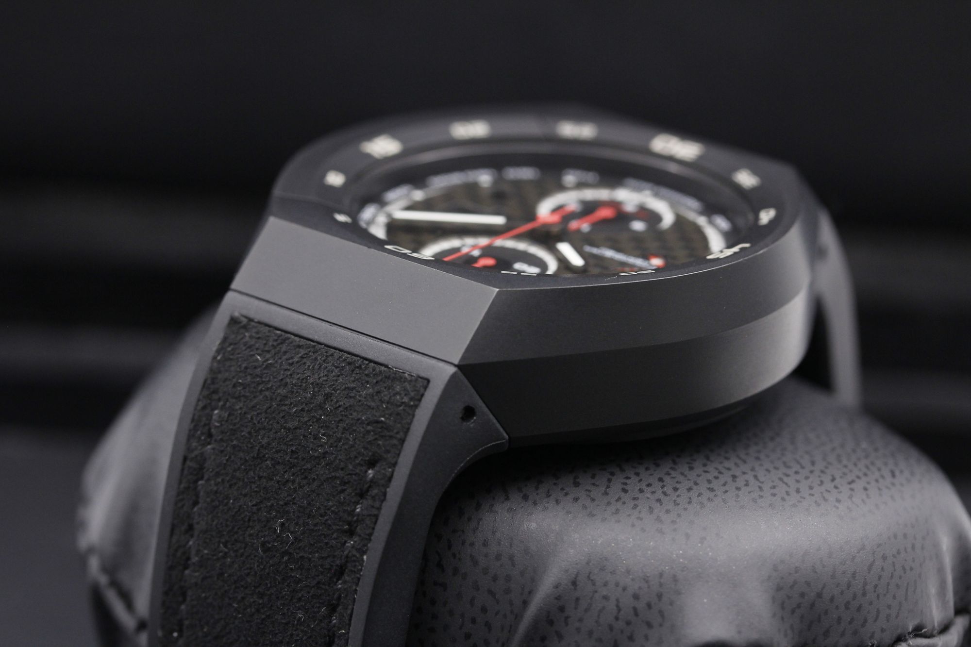 FSOT: Porsche Design Monobloc Actuator Flyback LE "PD017.813" - 6033.6.01.009.06.2 - Black - Titanium - 45mm - Mint image 5