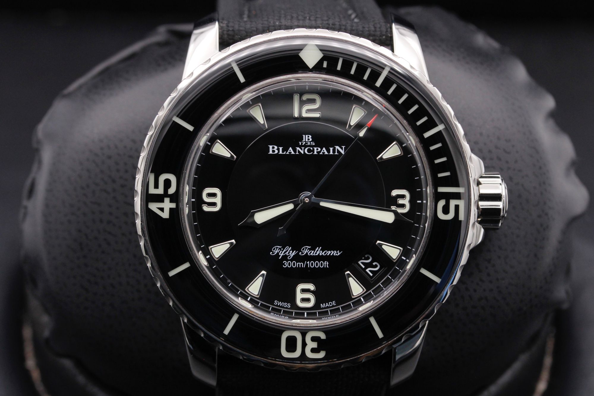 Blancpain Fifty Fathoms  - 5015-1130-52A - Black - 45mm - Mint - 2022