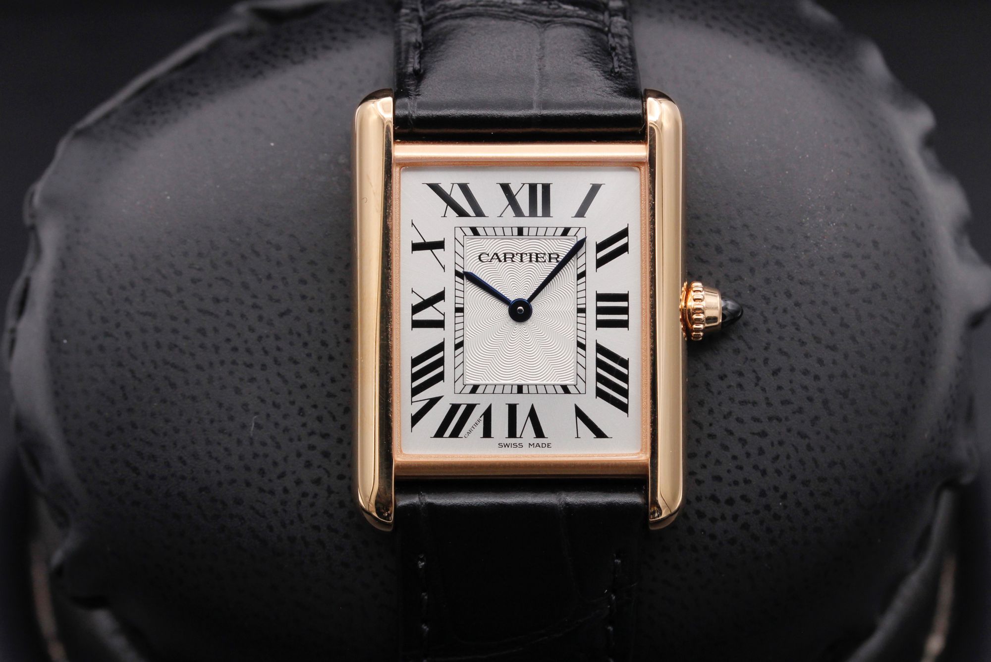 Cartier Tank Louis Cartier  - WGTA0011 - Silver - Rose Gold - 33.7mm - Mint