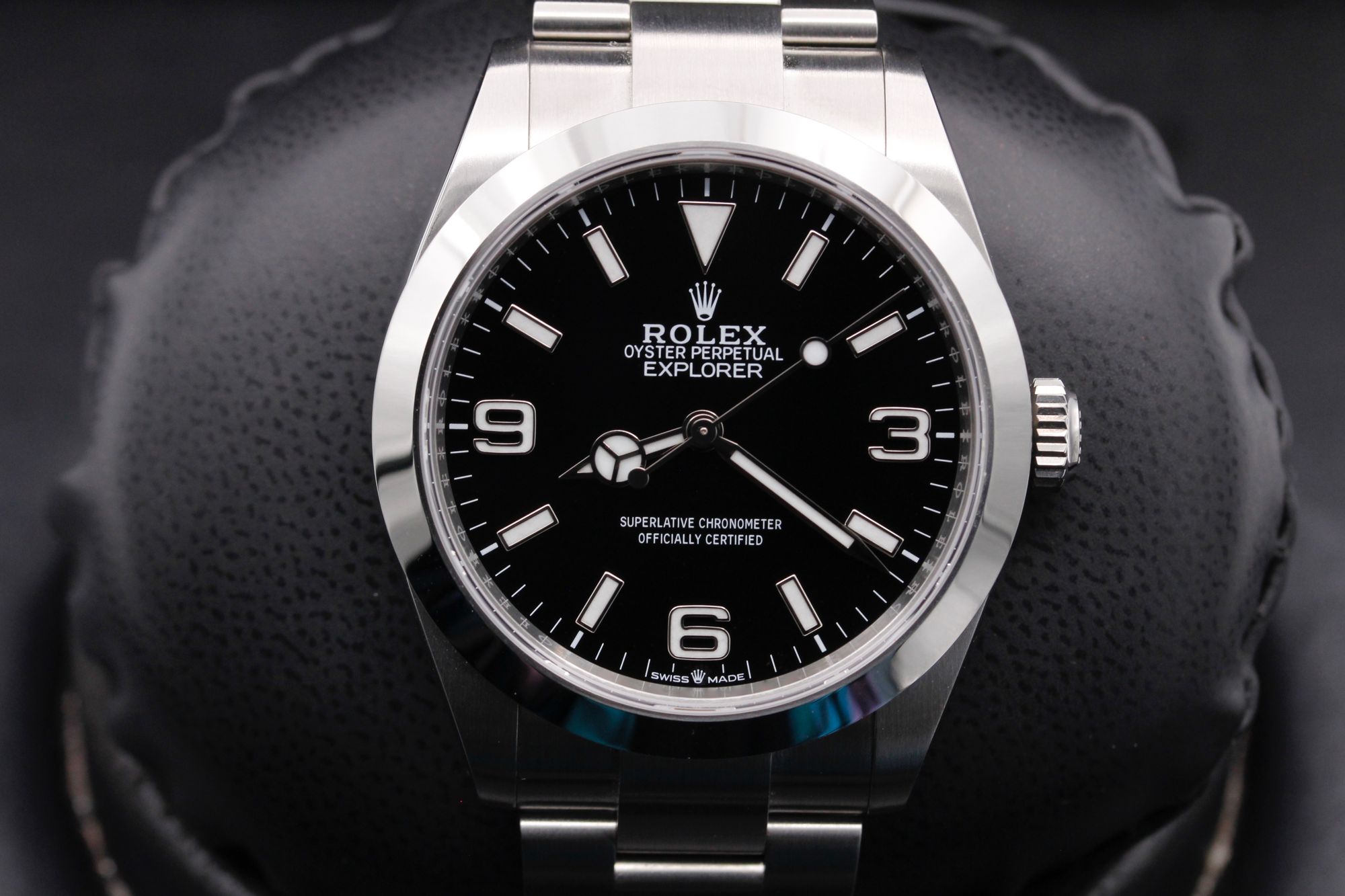 Rolex Explorer I  - 124270 - Black - Stainless Steel - 36mm - Mint