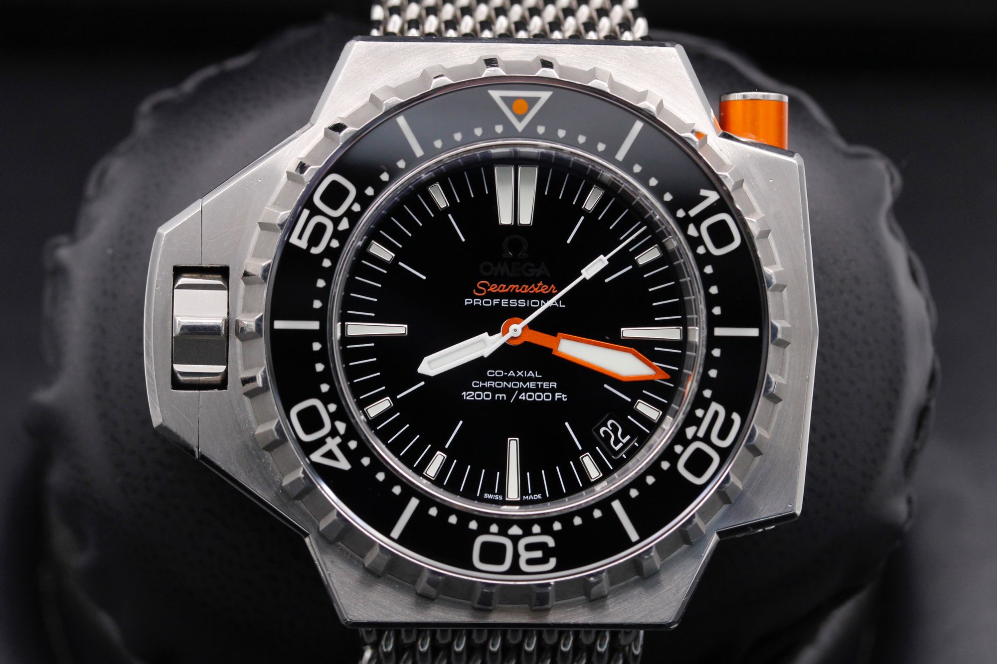 Omega Seamaster PloProf  - 224.30.55.21.01.001 - Black - Steel - 48mm