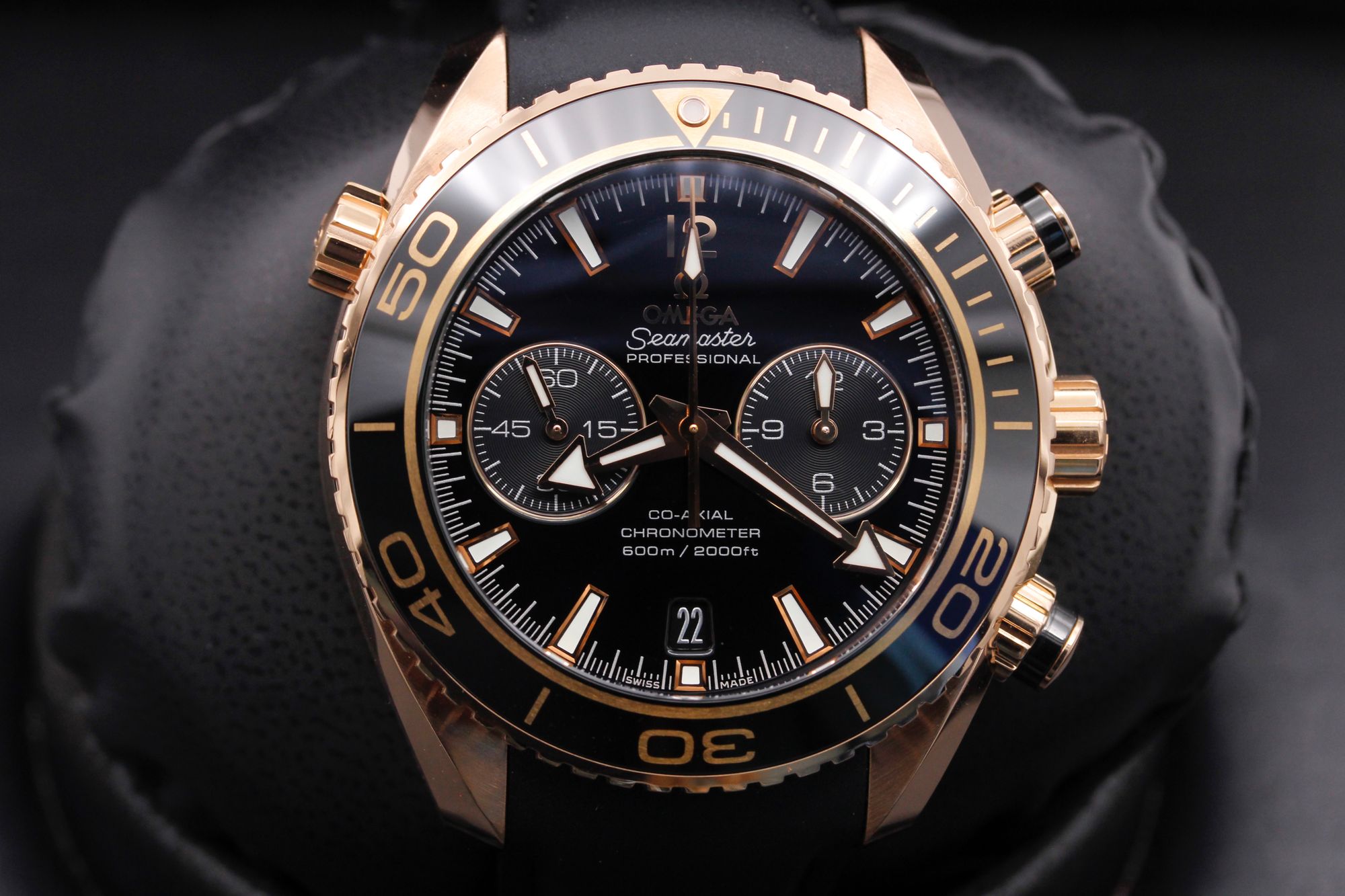 Omega Seamaster Planet Ocean 600M - 232.63.46.51.01.001 - Red Gold - 45.5mm