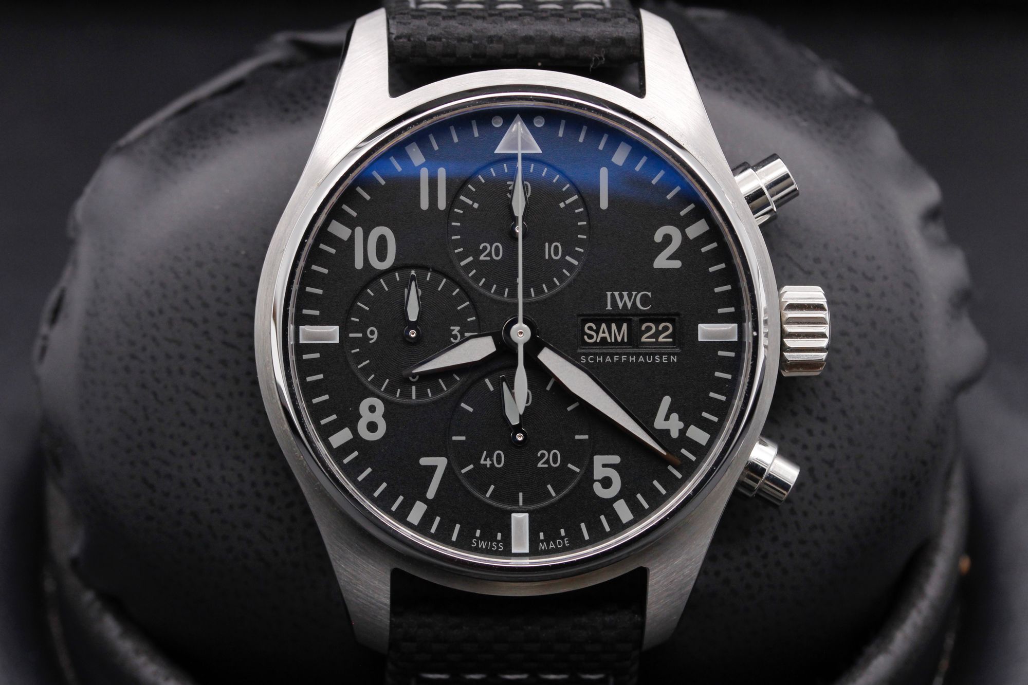 IWC Pilot�s Watch Chronograph Edition C.03  -IW388105 -Black - Steel - 41mm