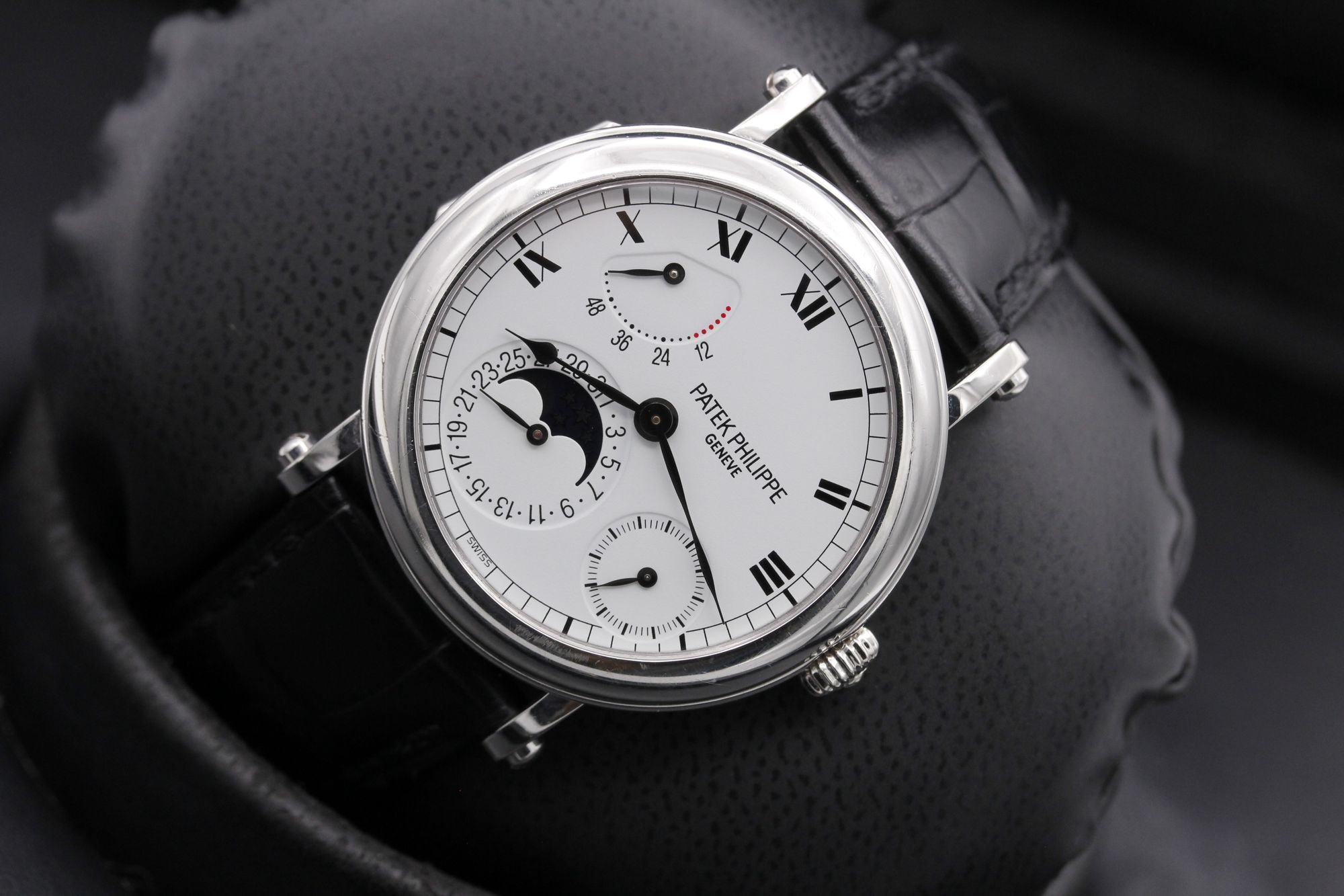 PATEK PHILIPPE 名刺入れ ブラック Patek Philippe Grand Complications 3990 Black Dial, Platinum