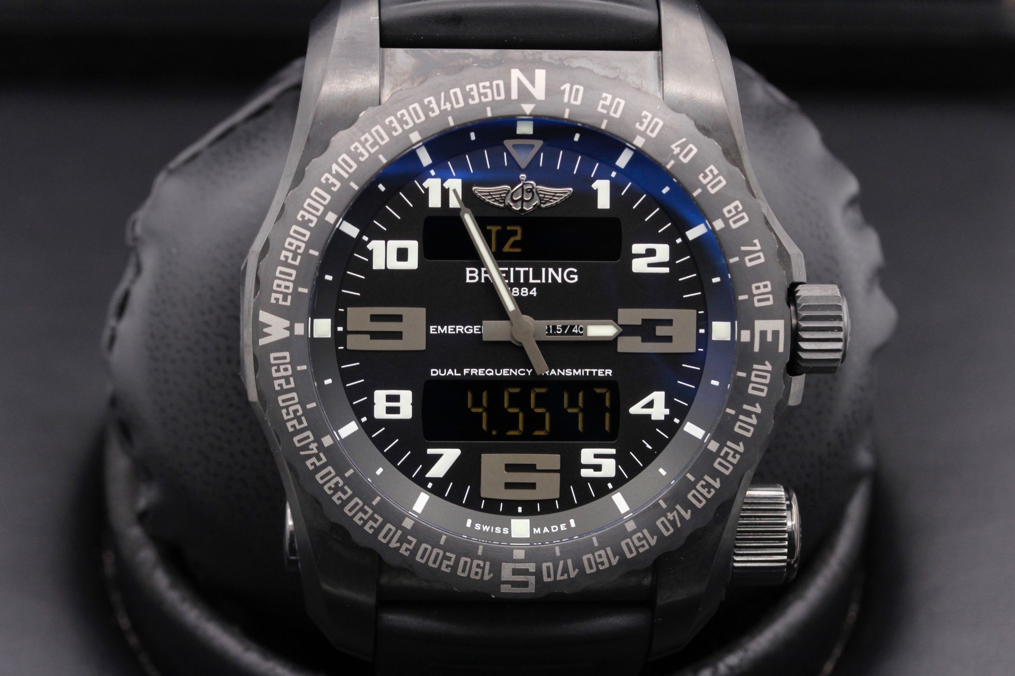 Breitling Emergency II "Night Mission"  - Black - Titanium - PVD Coated  - 51mm