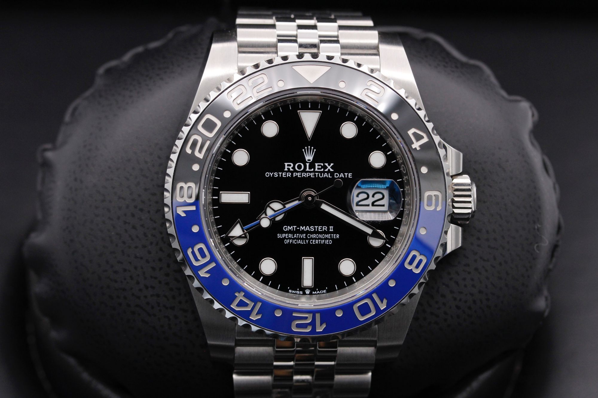 Rolex GMT Master II Batgirl - 126710BLNR - Steel/Black & Blue - 40mm -Excellent