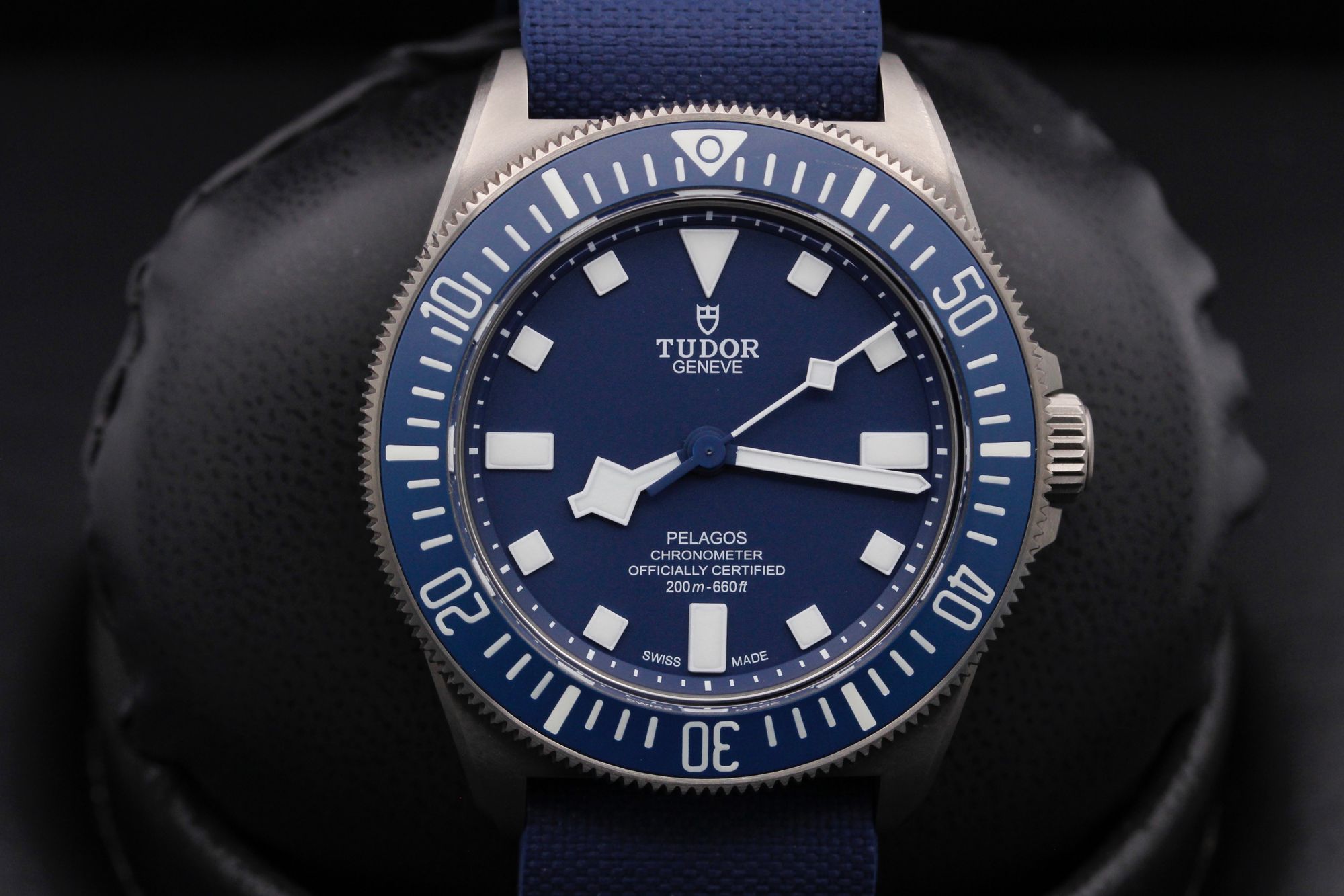 Tudor  Pelagos FXD "Marine Nationale" - 25707TB - Blue - Titanium - 42mm - Mint