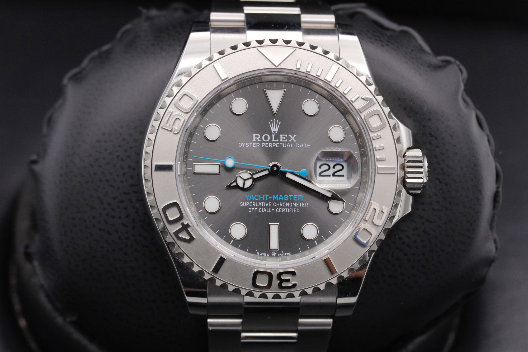 Rolex Yacht Master 40  - 126622 - Rhodium - Stainless Steel - Platinum - 40mm - Excellent - Never Refinished