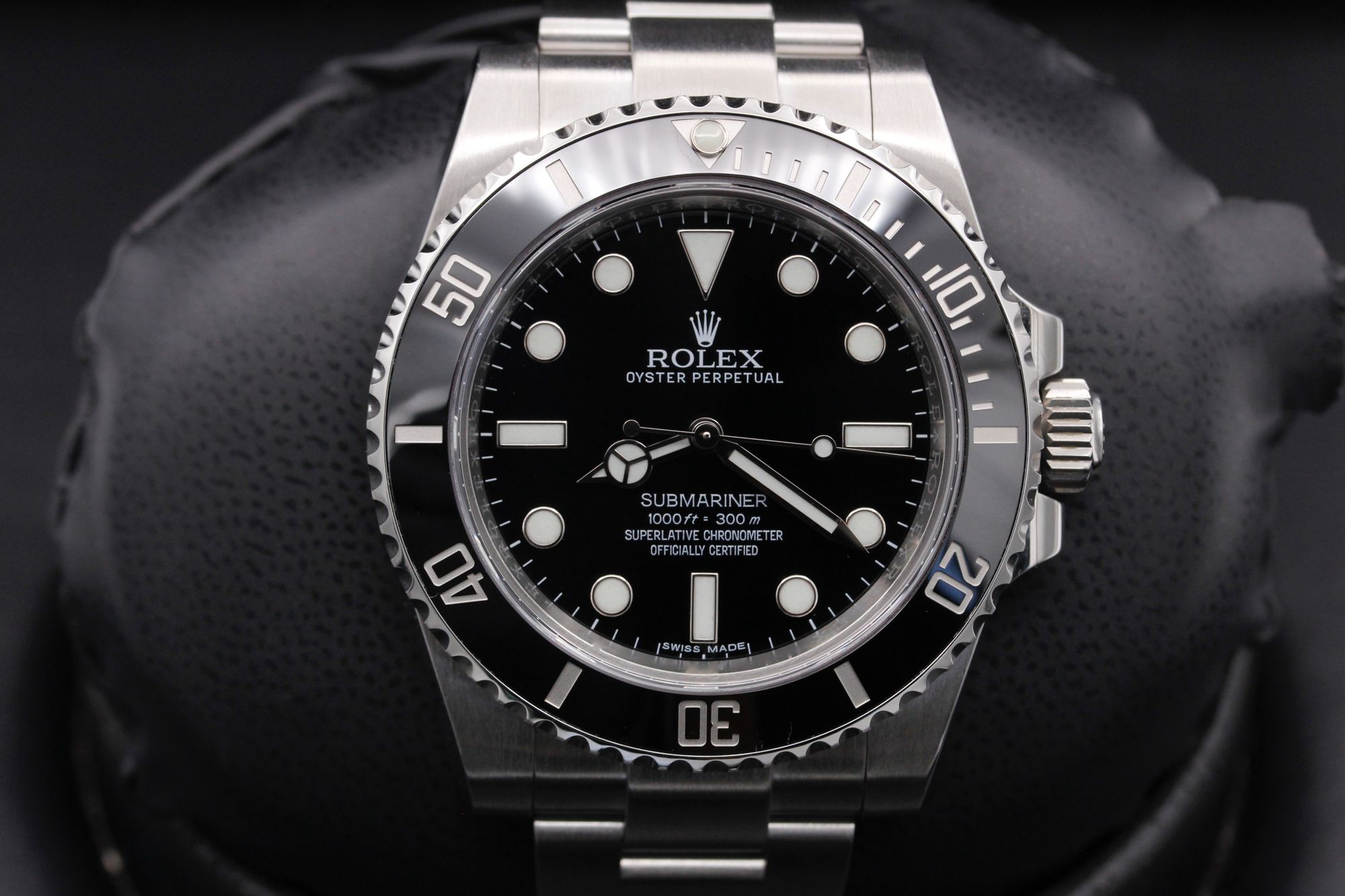 Rolex Submariner No Date  - 114060 - Black - Stainless Steel - 40mm - Mint