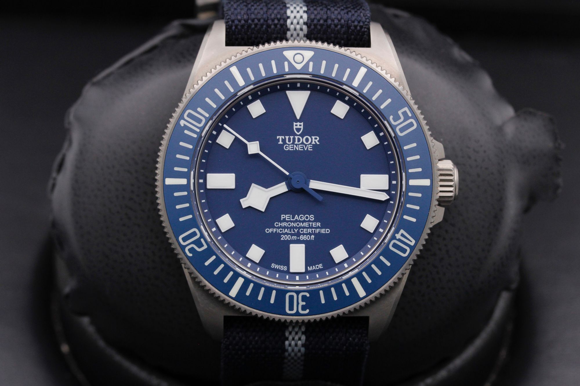Tudor  Pelagos FXD "Marine Nationale" - 25707TB - Blue - Titanium - 42mm - Mint