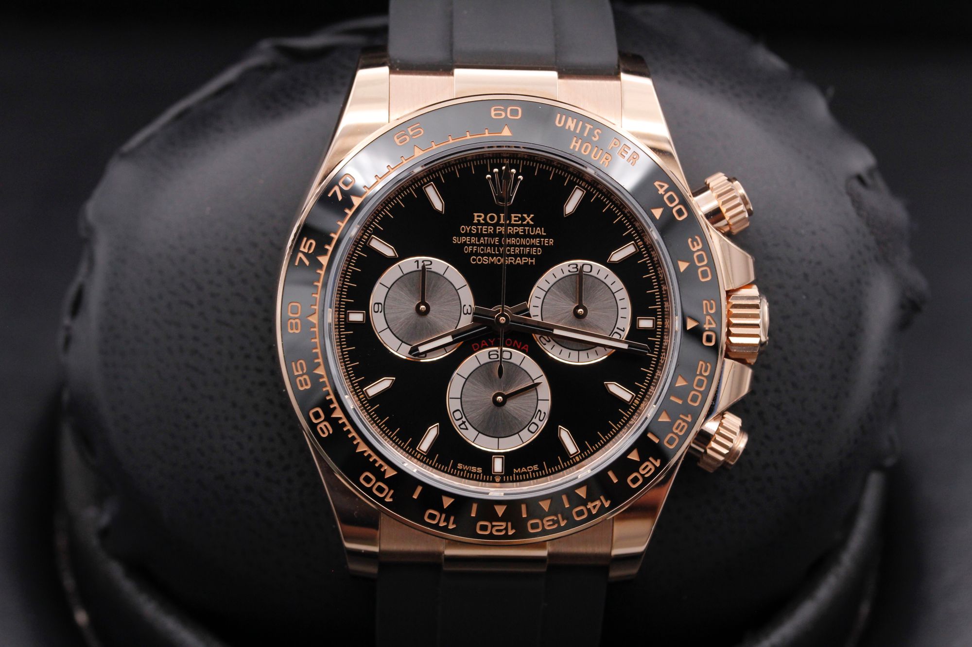 Rolex Daytona  - 126515LN - Black - Rose Gold - 40mm - Mint
