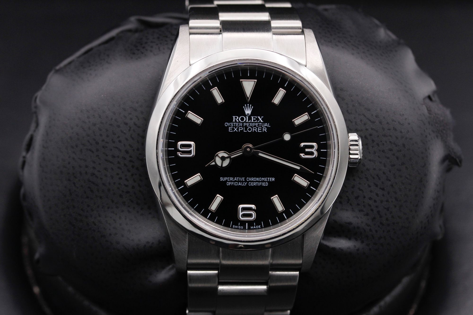 Rolex Explorer I  - 114270 - Black - Stainless Steel - 36mm - Excellent