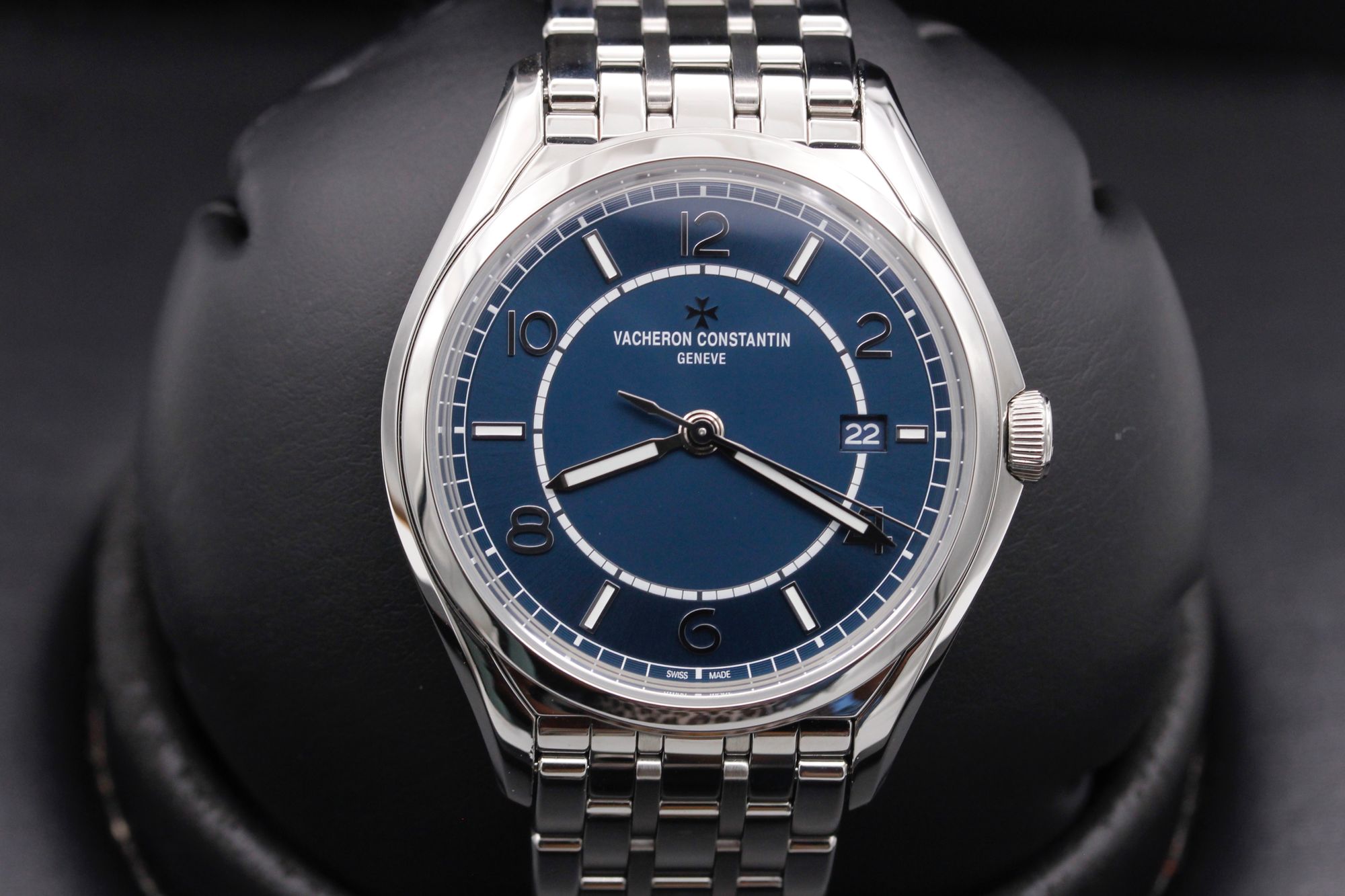 Vacheron Constantin Fiftysix  - 4600E/110A-B487 - Blue - Stainless Steel - 40mm - Mint
