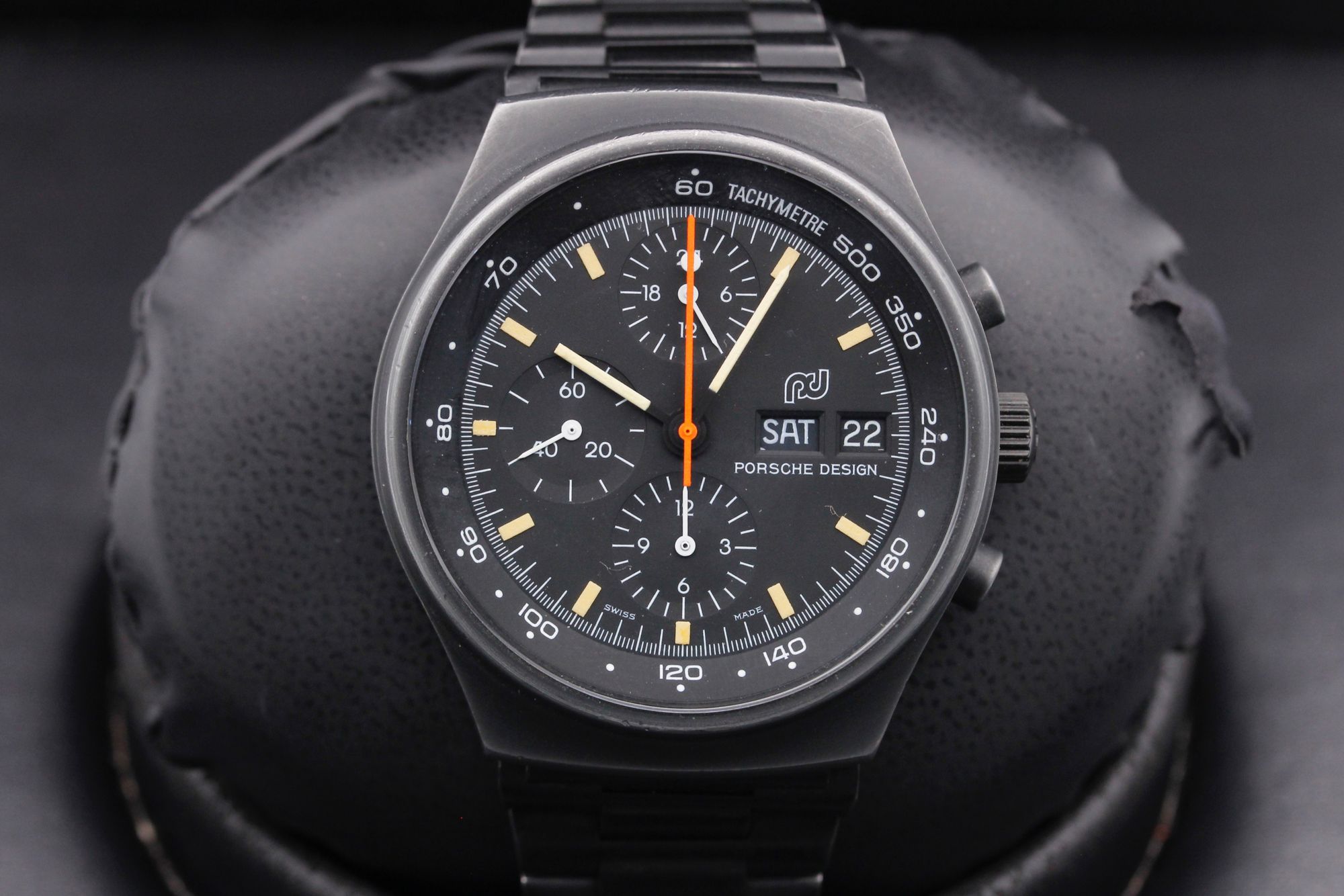 Porsche Design 7176s 新品ケース、ブレス、文字盤 Porsche Design By Orfina Chronograph PD01 Ref.7176S