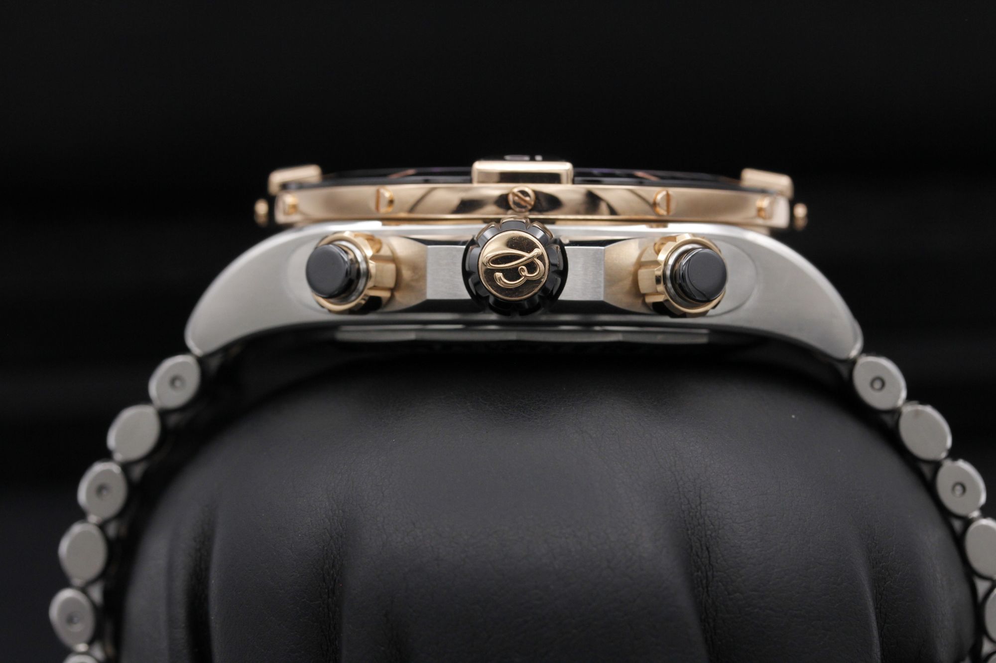 FSOT: Breitling Super Chronomat B01 44  - UB0136251B1U1 - Black - Two Tone Rose Gold - 44mm - Mint image 3