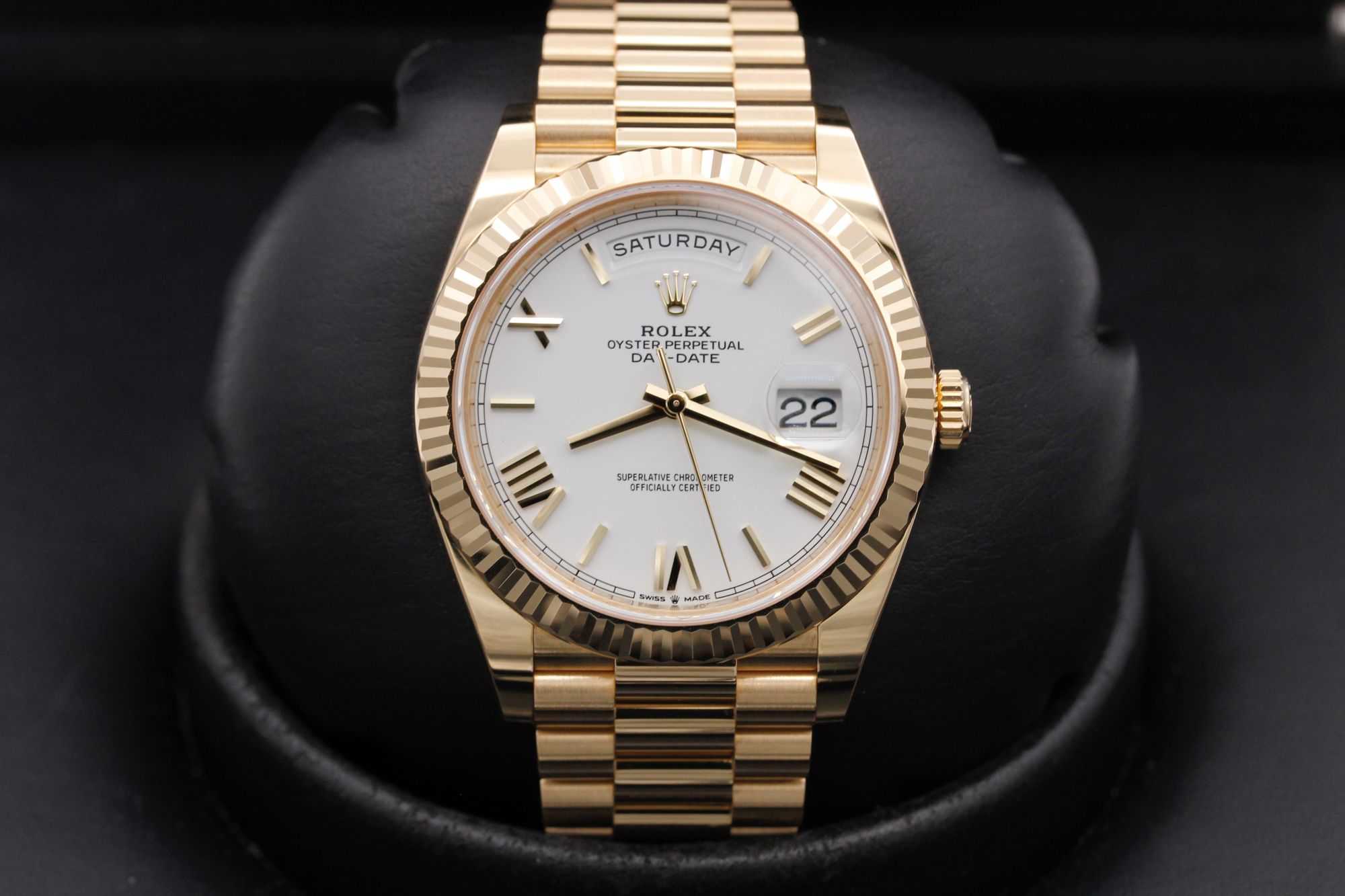 Pre-Owned Rolex Day Date 40 228238 OC WATCH GUY