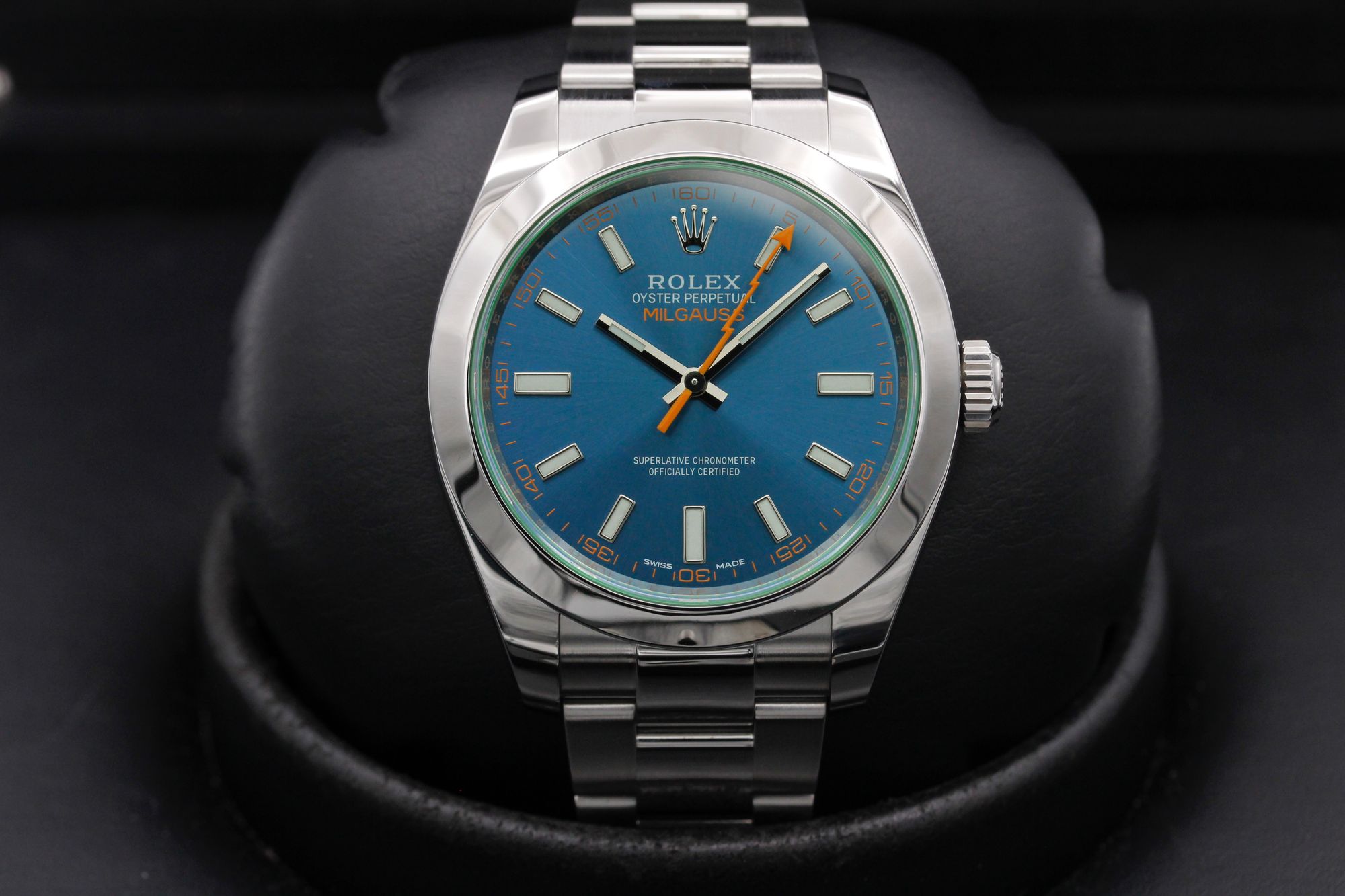 ず Rolex Milgauss Z-Blue 116400GV 40mm