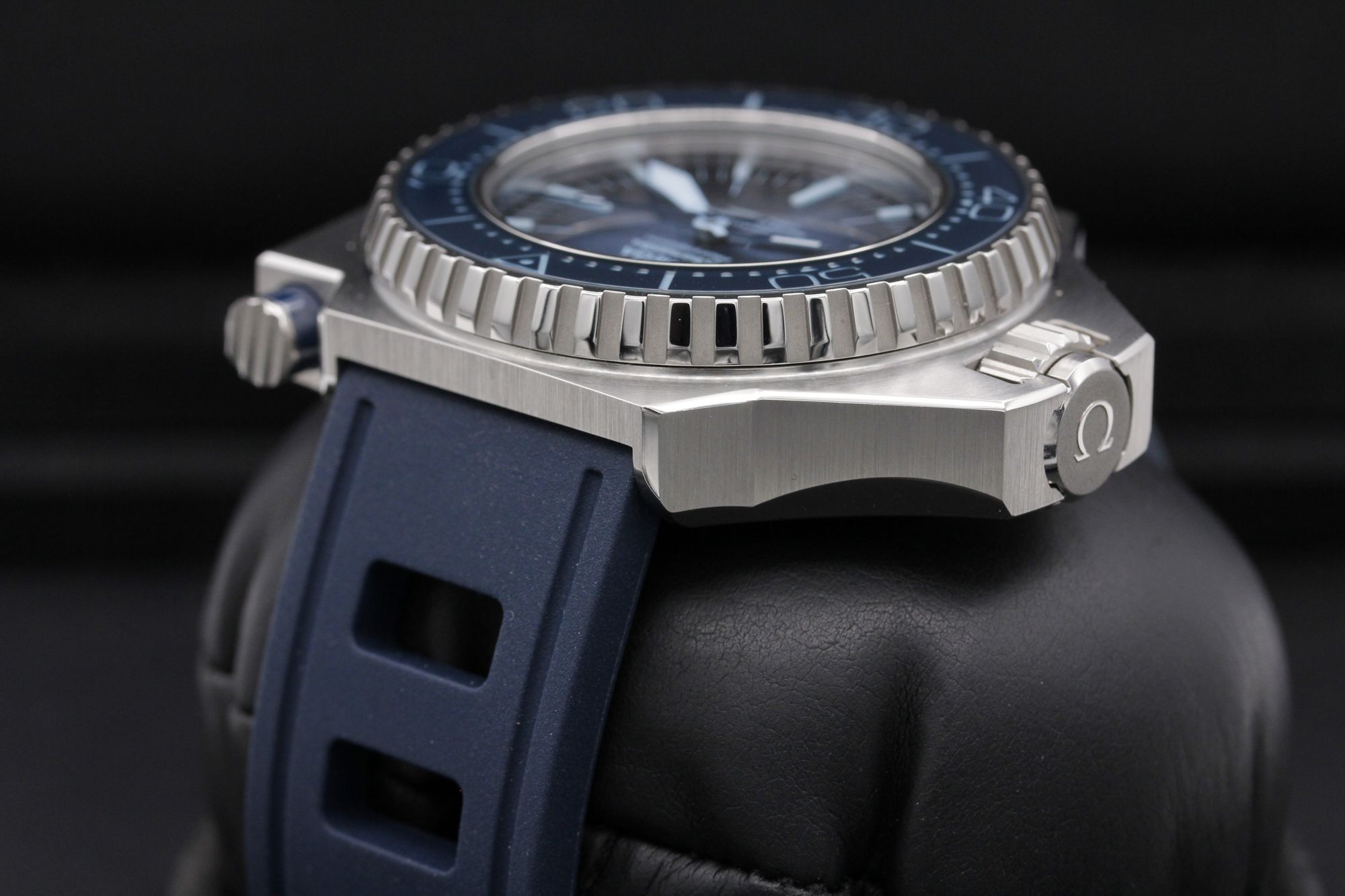 FSOT: Omega Seamaster Ploprof 1200M "Summer Blue" - 227.32.55.21.03.001 - Blue - Stainless Steel - 55mm - Like New image 5