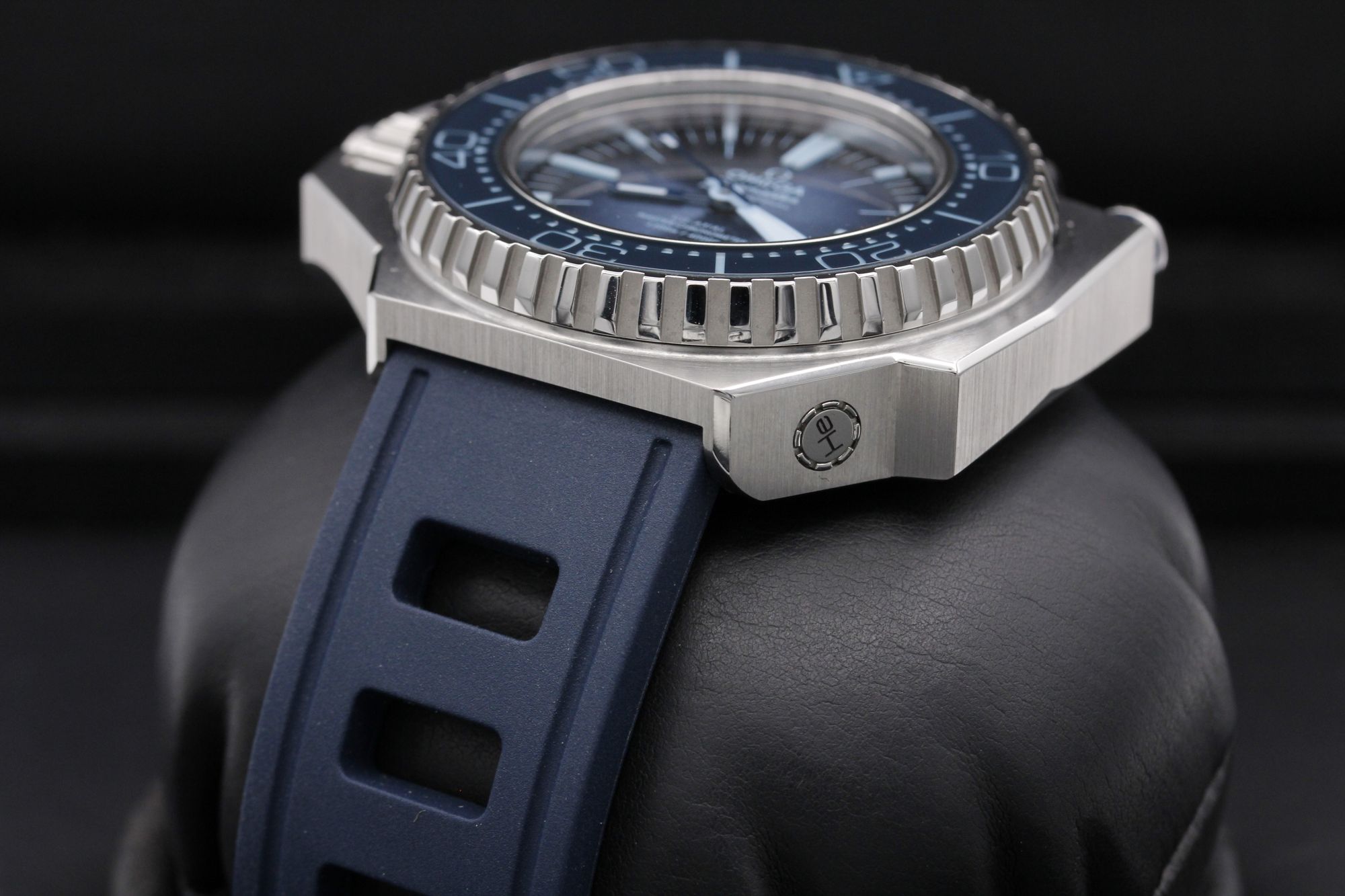 FSOT: Omega Seamaster Ploprof 1200M "Summer Blue" - 227.32.55.21.03.001 - Blue - Stainless Steel - 55mm - Like New image 2