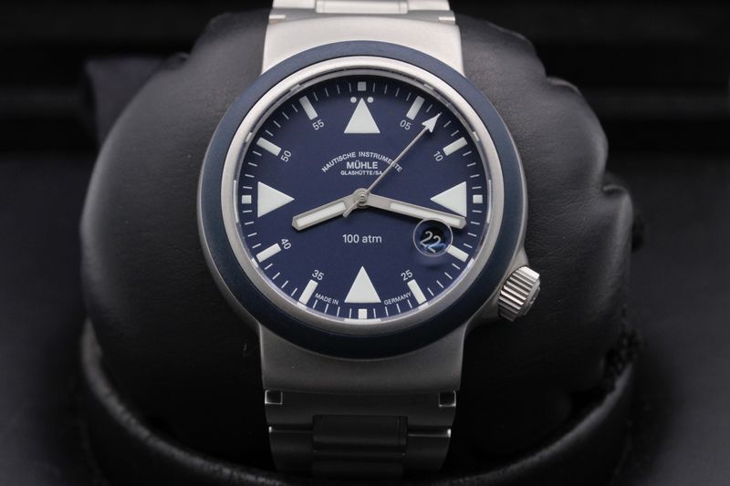 Muhle Glasshutte Muhle Glasshutte S.A.R. Rescue-Timer "Nautical Blue" M1-41-02-MBII