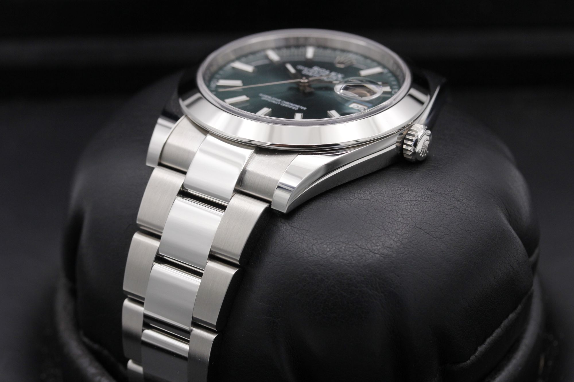 FSOT: Rolex Datejust 41 - 126300 - Green - Stainless Steel - 41mm - Mint - Never Polished image 2