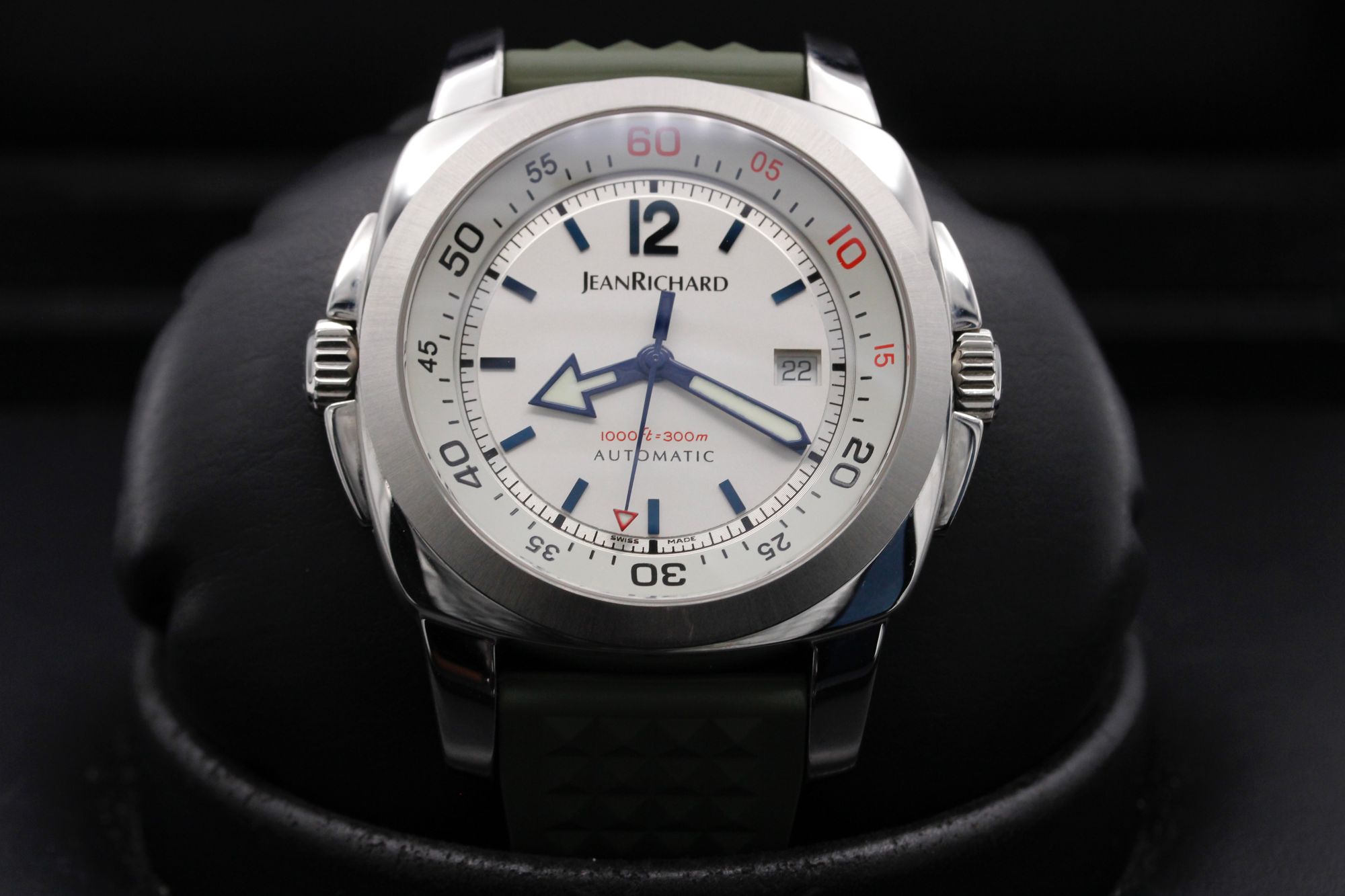 美品　JEANRICHARD WORLDSCOPE 美品 JEANRICHARD WORLDSCOPE Jeanrichard Terrascope 39mm