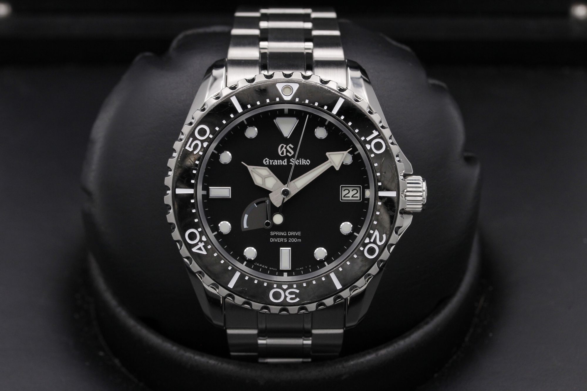 FSOT: Grand Seiko Spring Drive Diver - SBGA461 - Black - Stainless