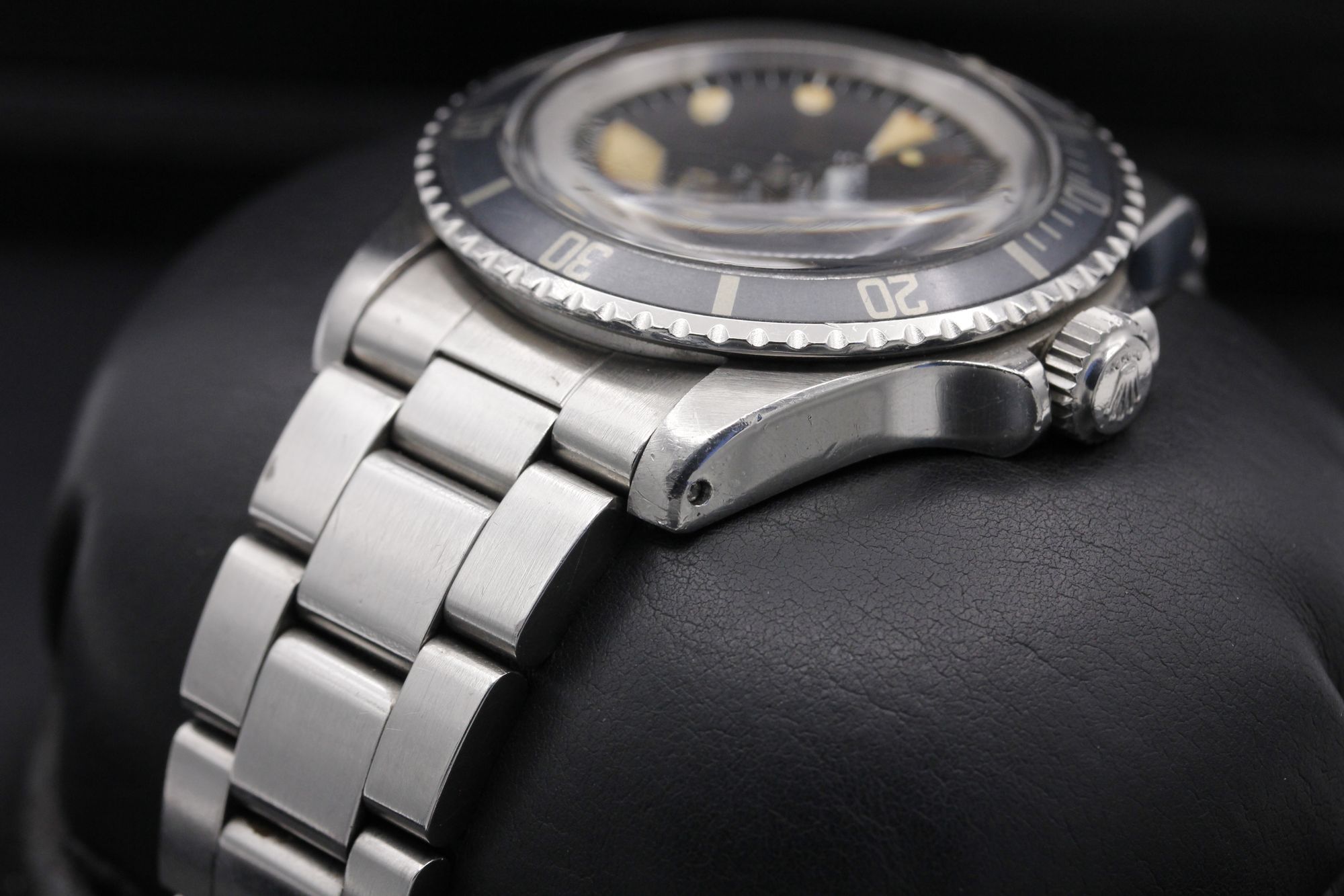 FSOT: Rolex Submariner "Serif Dial" - 5513 - Black - Stainless Steel - 40mm - Excellent image 3