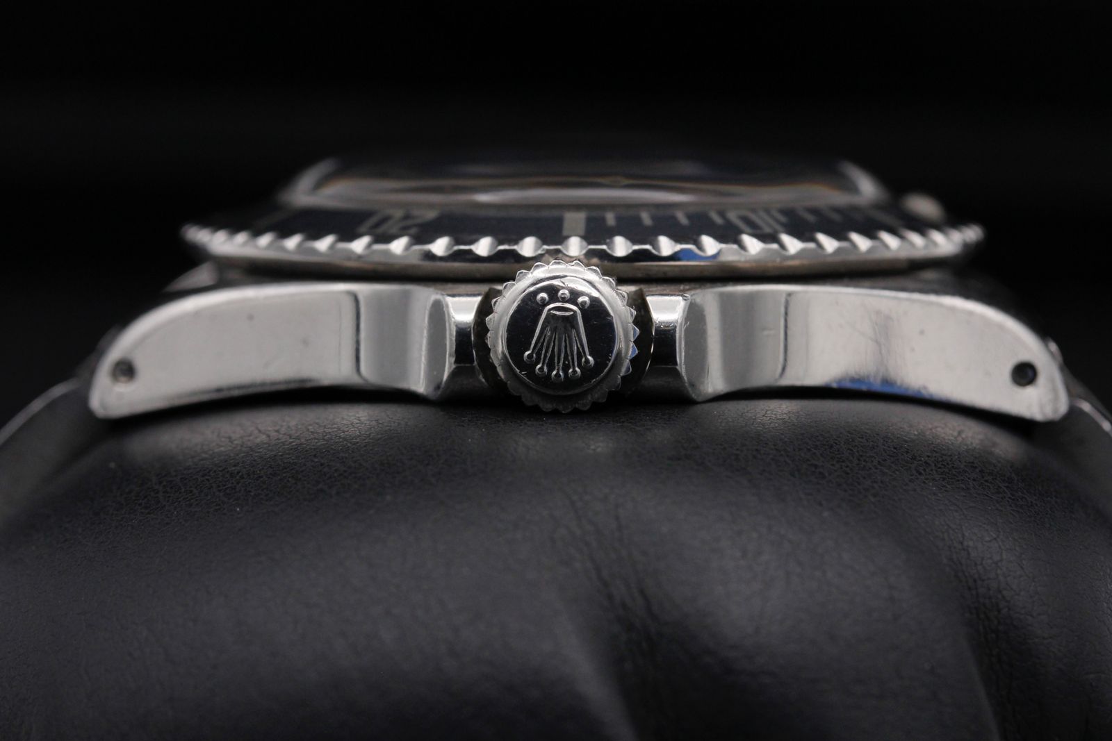 FSOT: Rolex Submariner "Serif Dial" - 5513 - Black - Stainless Steel - 40mm - Excellent image 4