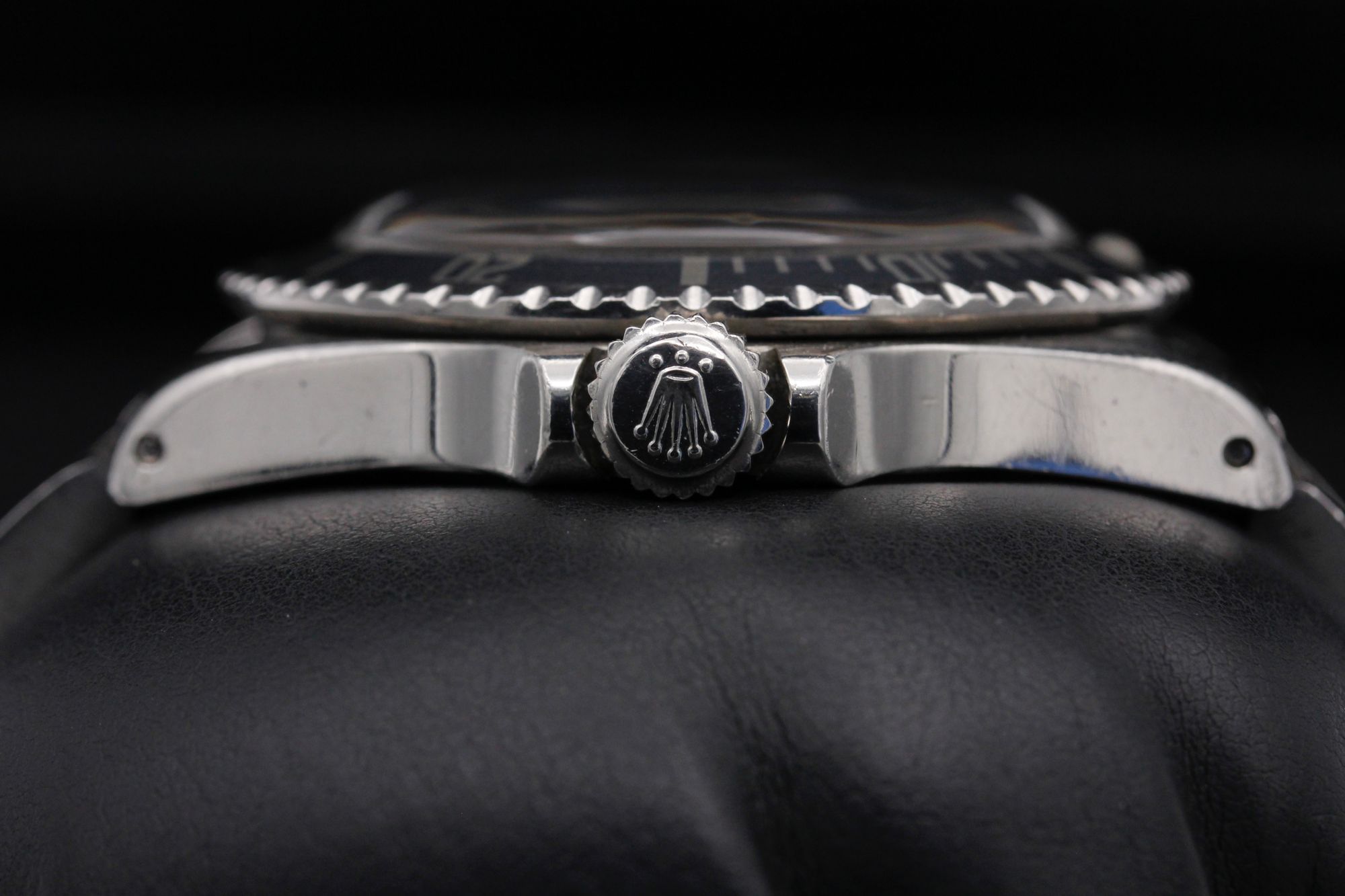 FSOT: Rolex Submariner "Serif Dial" - 5513 - Black - Stainless Steel - 40mm - Excellent image 4