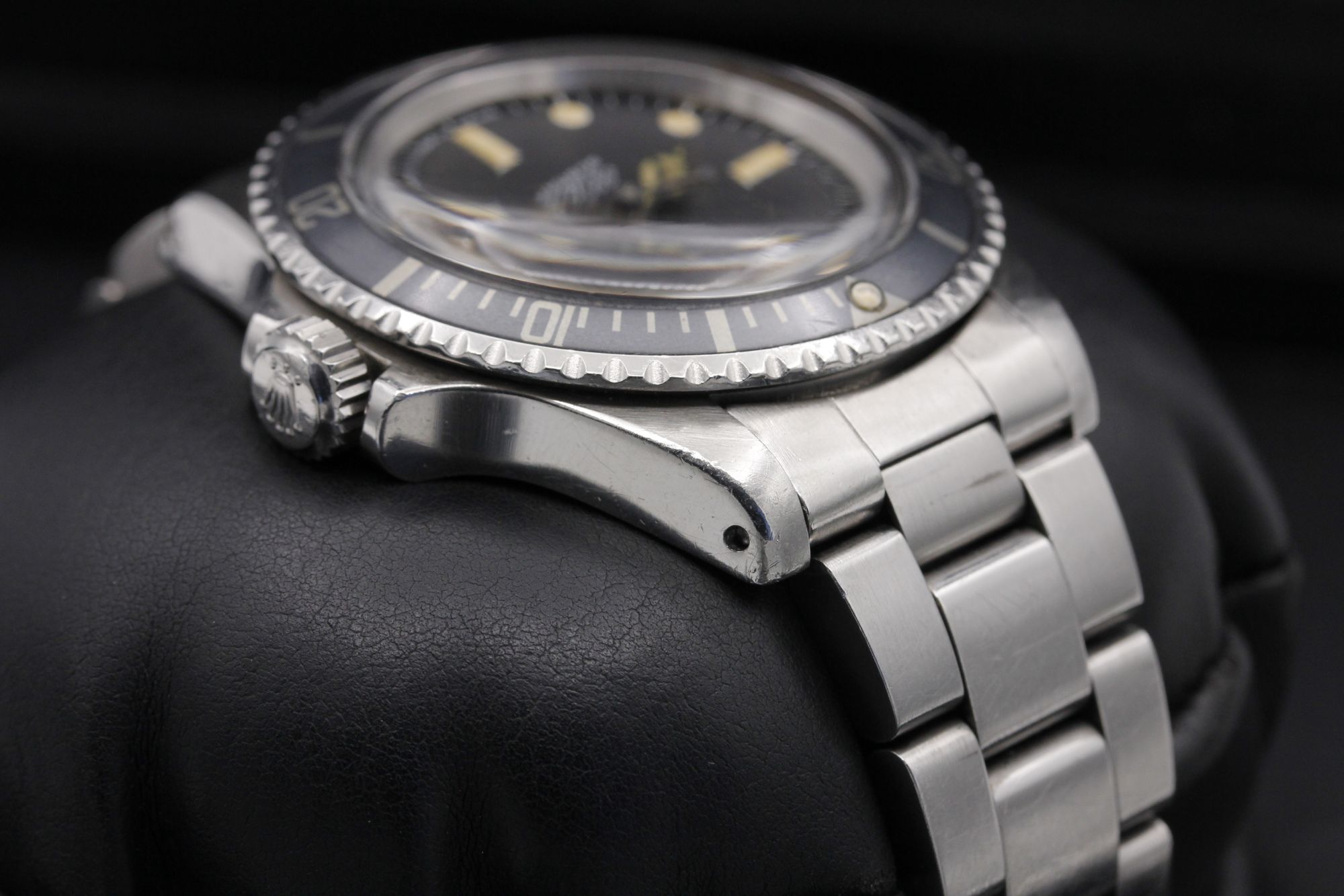 FSOT: Rolex Submariner "Serif Dial" - 5513 - Black - Stainless Steel - 40mm - Excellent image 5