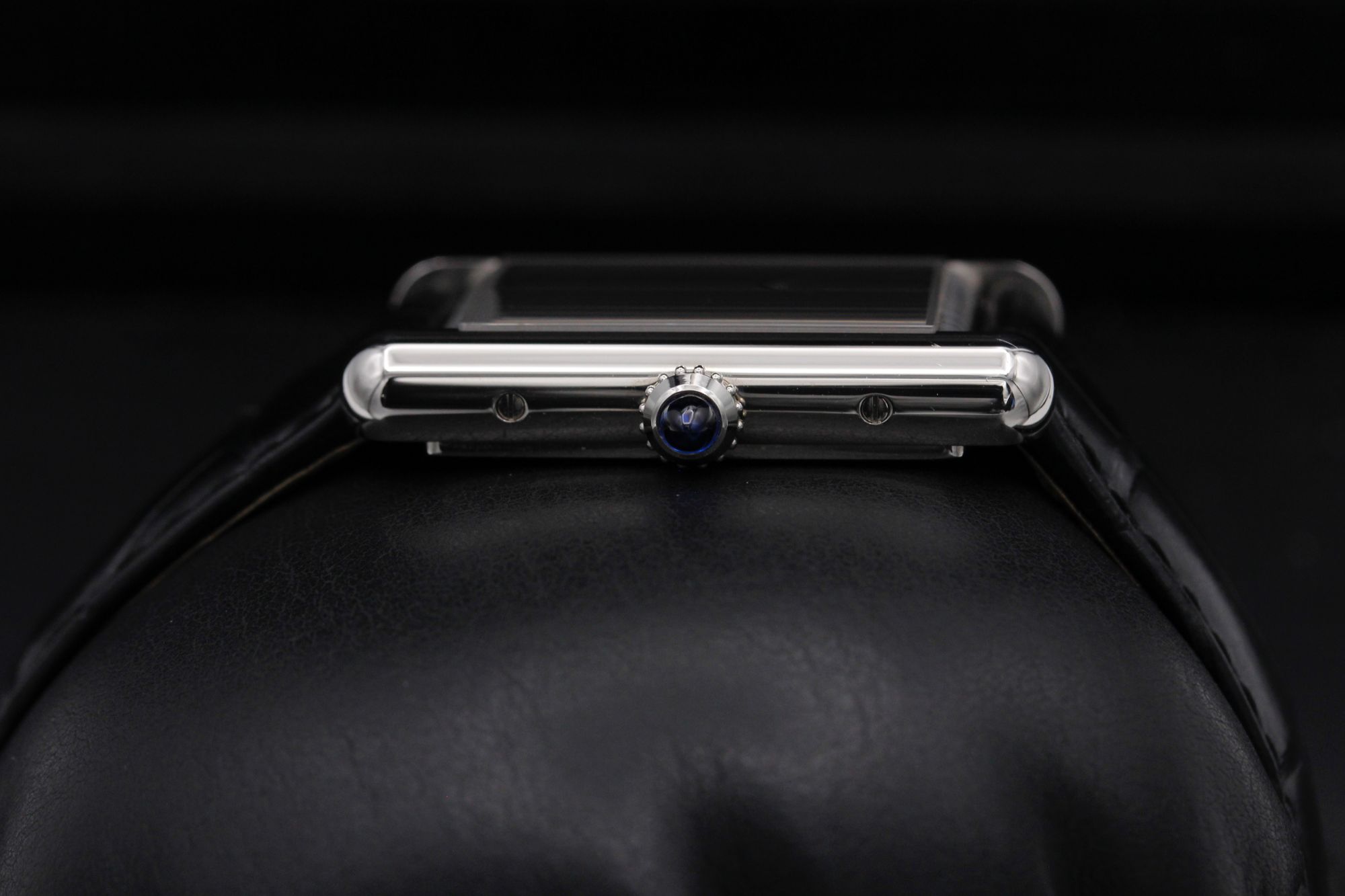 FSOT: Cartier Tank Must - WSTA0072 - Black - Stainless Steel - 33.7mm - Mint image 3