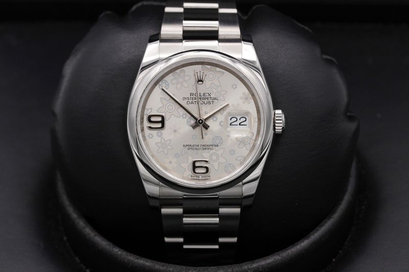 Rolex Rolex 116200 "Floral" Datejust