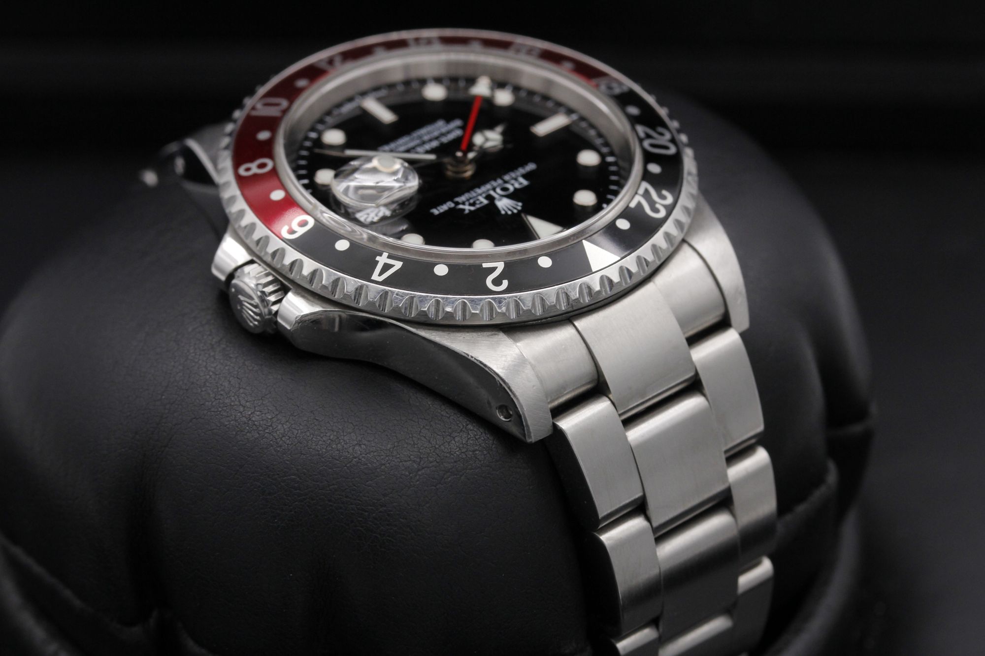 FSOT: Rolex GMT Master II "Coke" - 16710 - Black - Stainless Steel - 40mm - Excellent image 4