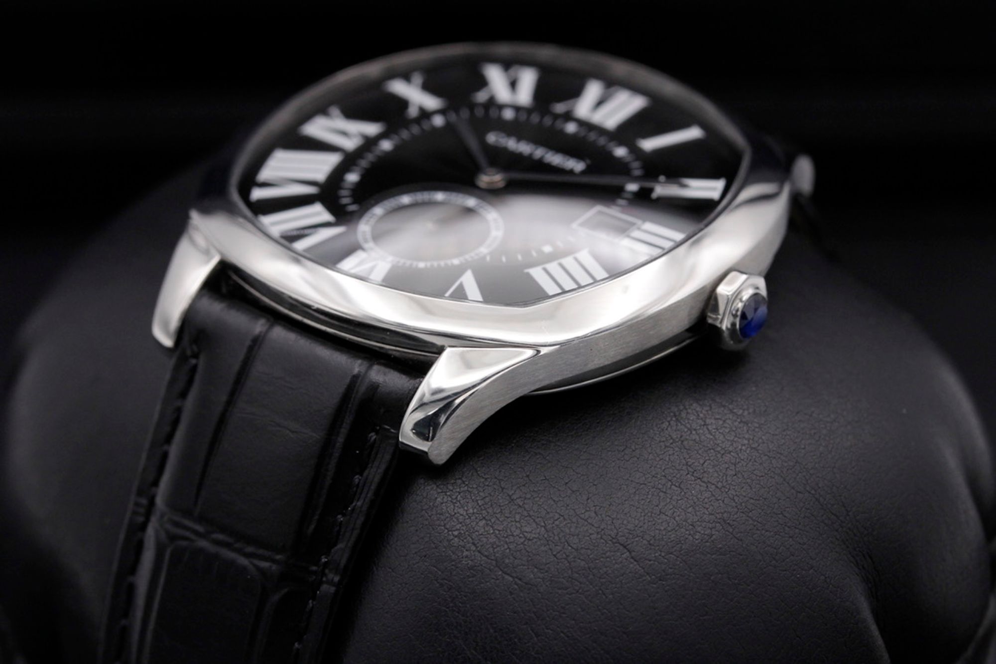 FSOT: Cartier Drive de Cartier  - WSNM0009 - Black - Stainless Steel - 41mm - Mint image 2