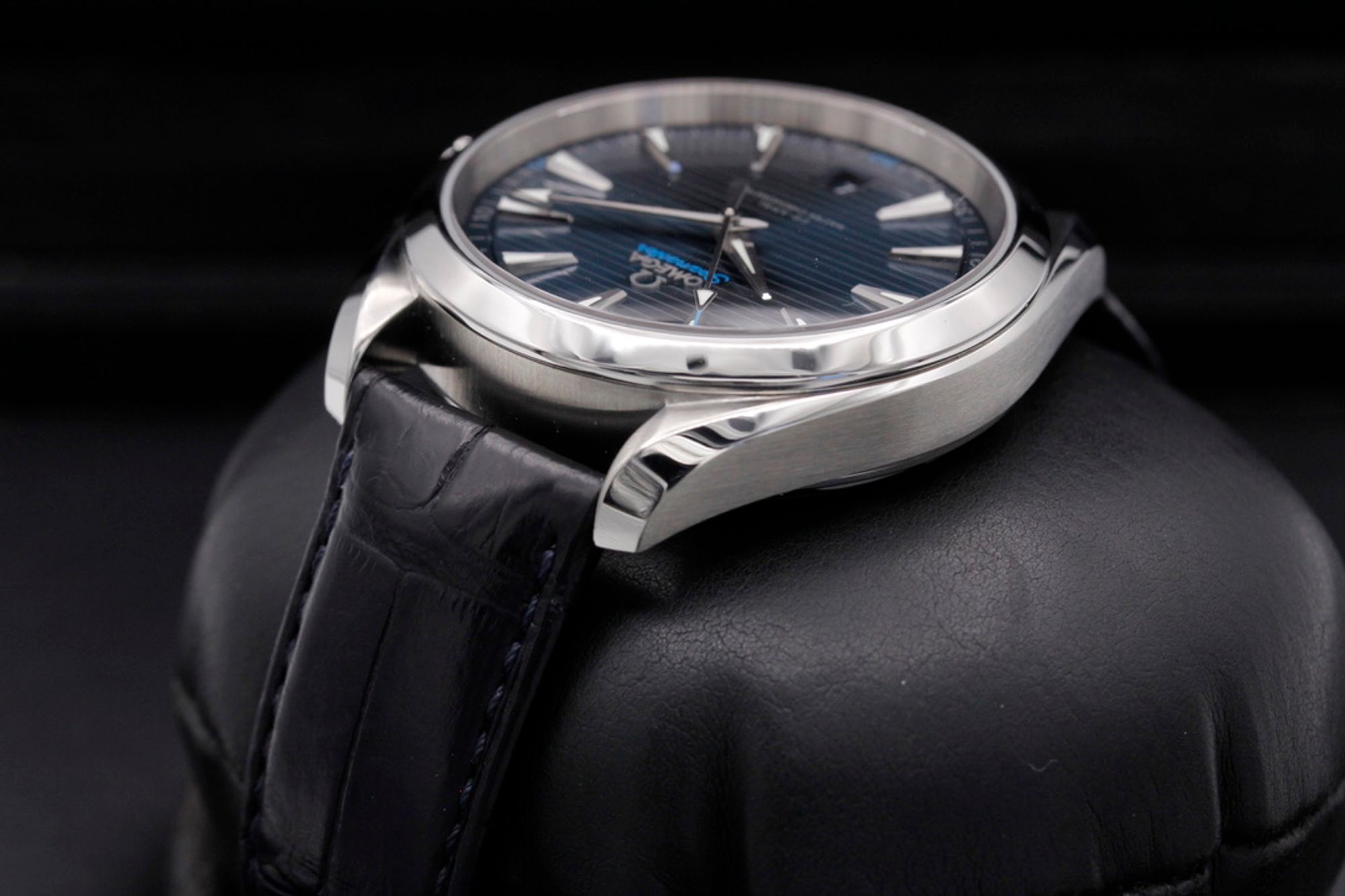 FSOT: Omega Aqua Terra  - 220.13.41.21.03.001 - Blue - Stainless Steel - 41mm - Mint image 5