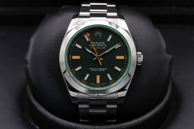 Rolex Rolex Milgauss "Green Crystal" 116400GV