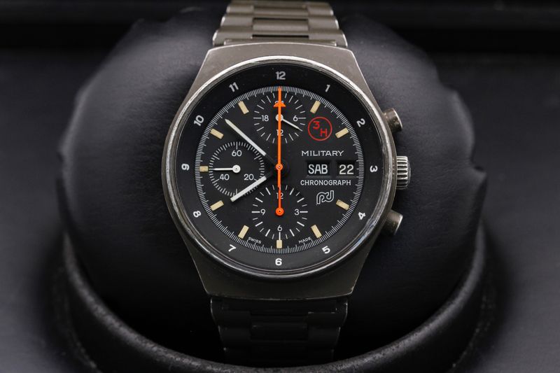 Orfina Orfina Porsche Design Military Chronograph "Rare Venezuelan Defense Contract" 7177