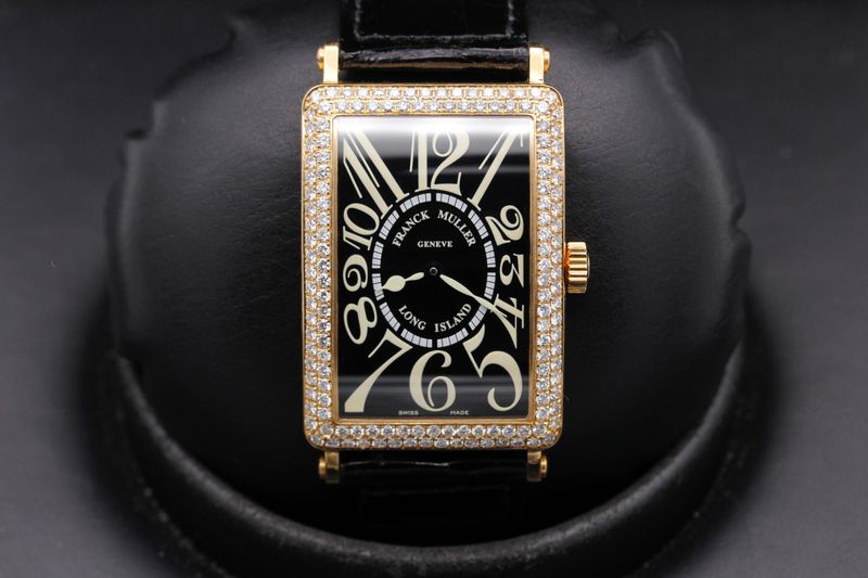 Franck Muller Franck Muller Long Island "Factory Set Diamonds" 1000 SC D
