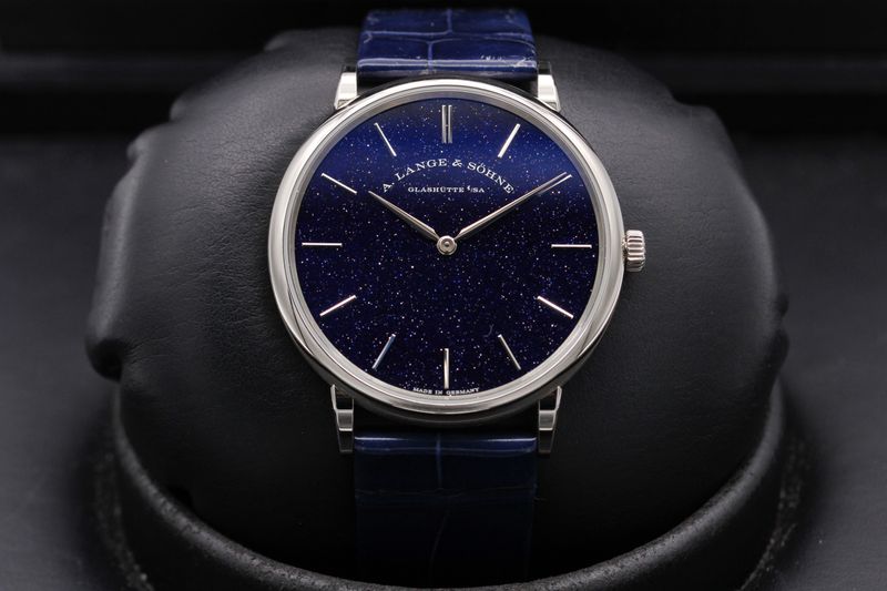 A. Lange & Söhne A. Lange & Söhne Saxonia Thin "Blue Aventurine" 205.086